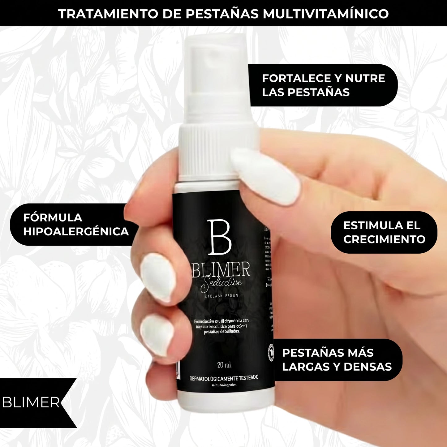 BLIMER SEDUCTIVE - SERUM RECUPERA TUS PESTAÑAS - 20ML